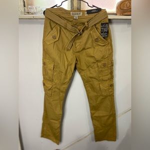 Khaki cargo pants